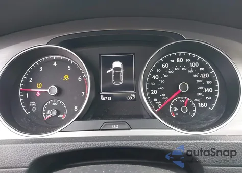 2017 Volkswagen Golf Tsi S 4-Door z USA, uszkodzony, nr VIN 3VW217AU5HM005152